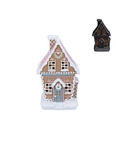 Gisela Graham Pastel Iced LED Gingerbread House